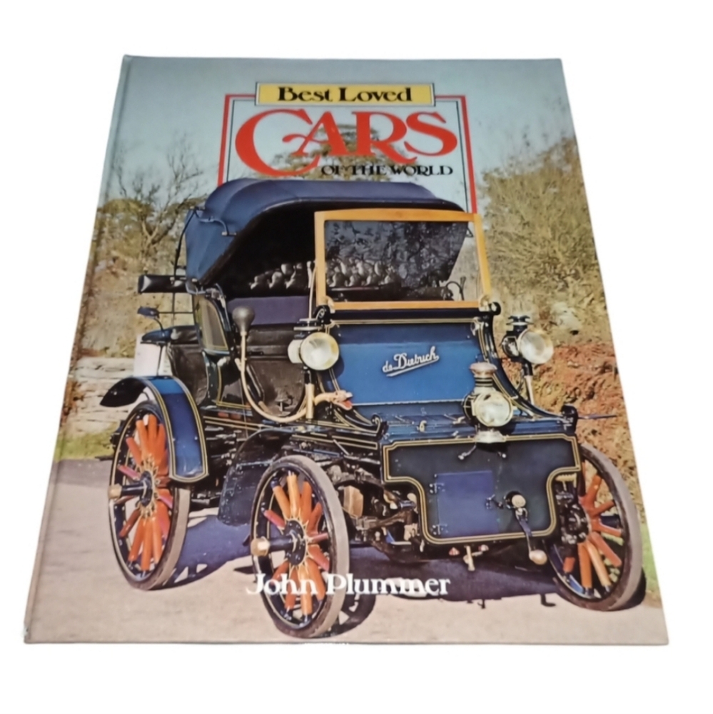 🦜 2/$10 Vintage Best Loved Cars Of The World Book Classic Car Photo